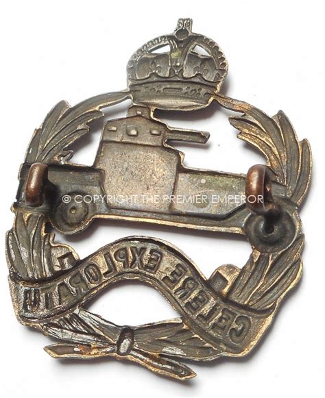 Australian 1st Armoured Car Regiment Cap Badge 1930 42 Relic