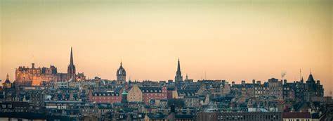 Edinburgh skyline at sunrise Photograph by Paul Gibb - Fine Art America