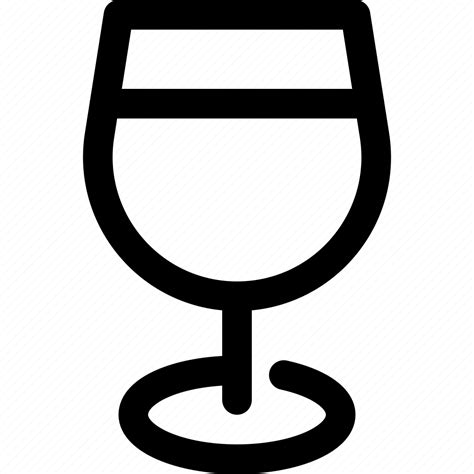 Wineglass Icon Download On Iconfinder On Iconfinder