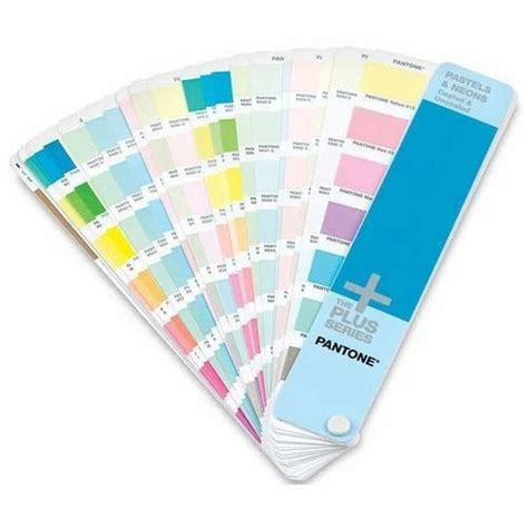 Pantone Colors Guides Pantone Pastel And Neon Coated Uncoated Fan