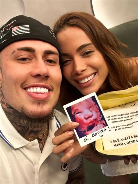 Mc Daniel Escolhe Anitta Para Ser Madrinha De Filho Lorena Maria