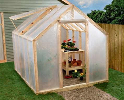 Greenhouse Plans Easy 8 X 9 Framed Gabled Greenhouse Build Etsy