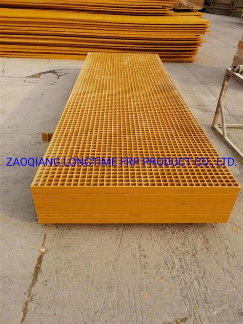 Fiber Reinforced Plastics Fiber Glass Walk Way Grid Frp Composite Grate