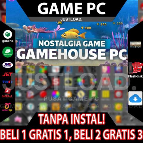 Jual 140 GAME HOUSE PC GAME PC GAMEHOUSE KOMPUTER LAPTOP PC GAMING