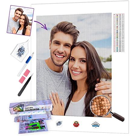 puzzle diamant Peinture Diamant Kit Personnalisé Personnalisé DIY 5D