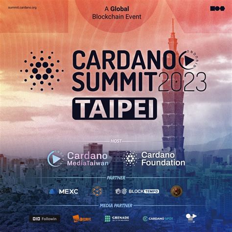 Cardano Spot Cardano Summit Taipei Sweeps The Community Ada Holders