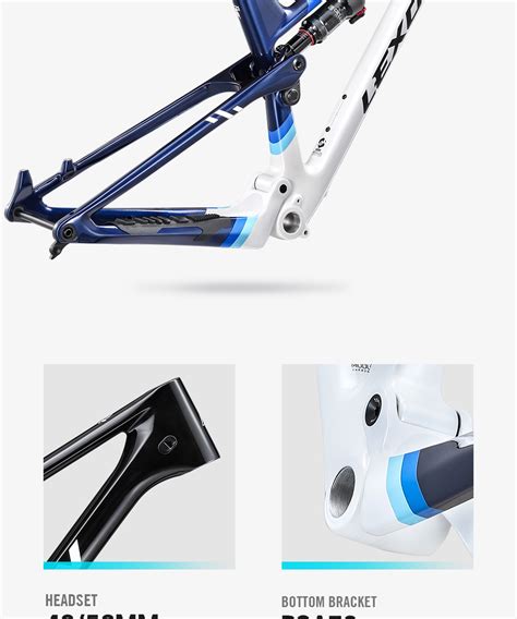 Lexon Flyer Er Carbono Suspens O Completa Mtb Quadro