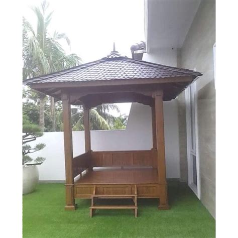 Jual Gazebo Bahan Glugu Kelapa Shopee Indonesia