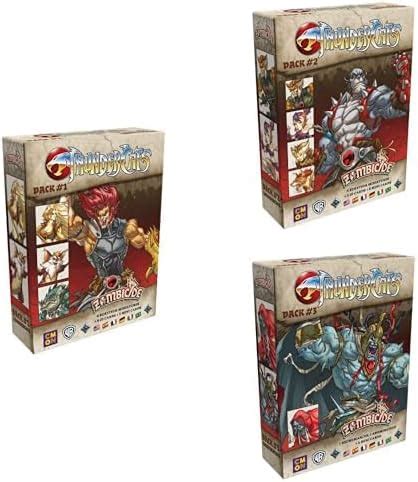 Amazon Cmon Zombicide Thundercats Character Pack Bundle Packs