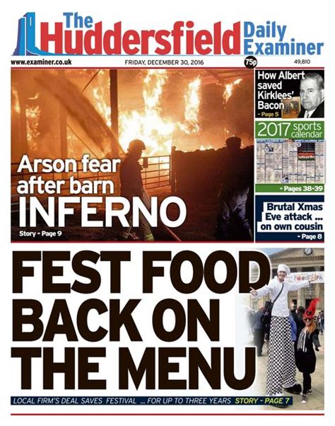 Huddersfield Examiner 2016 12 30