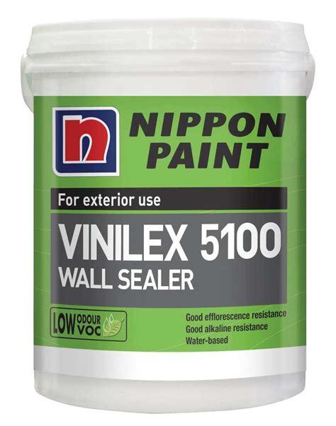 18 Liters 18L NIPPON VINILEX 5100 Exterior Wall Sealer Undercoat Lazada