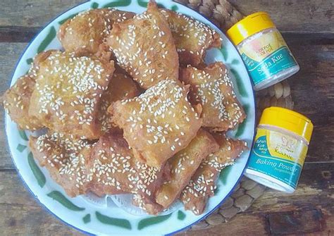 Resep Eggless Odading Or Roti Goreng Or Kue Bantal No Ragi No Ulen Oleh