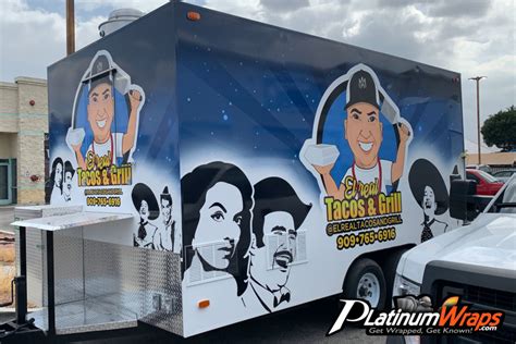 Taco Food Truck Wrap Platinum Wraps San Bernardino