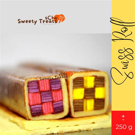 Kek Lapis Sarawak Swiss Roll Blended With Margarine Loaf