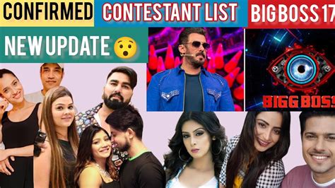 Big Boss Confirm Contestant List Contestant Name Confirmed