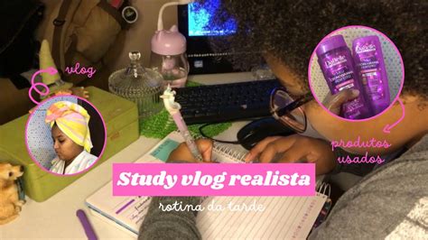 Study Vlog Rotina Da Tarde Noite Youtube