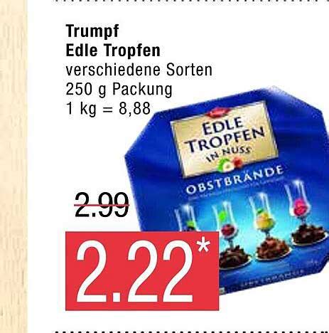Trumpf Edle Tropfen In Nuss Obstbrände Angebot bei Lidl