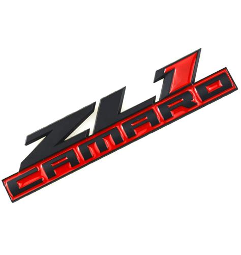 Buy 1pcs Zl1 Camaro Emblem Sticker Badge Decals 3d Metal Auto Car Side