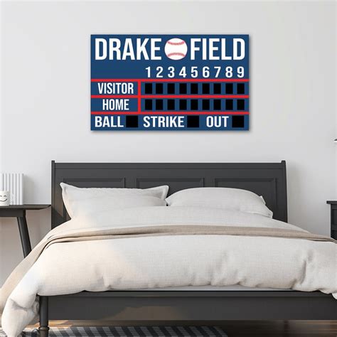 Baseball Scoreboard - Etsy