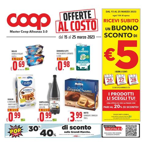 Coop Master Alleanza Offerte Al Costo Sono Tante E Sono Tutte Valide