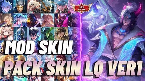 Hướng Dẫn MOD Pack Full Skin Liên Quân Ver 1 Sau Update Mùa 4 AnLQ TV