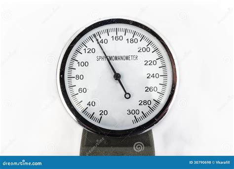 Analog sphygmomanometer stock photo. Image of care, heart - 30790698