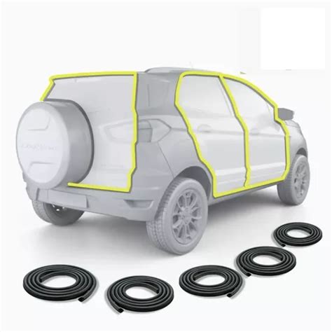 Combo Burletes De Puerta Baul Ford Ecosport A