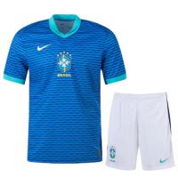 Brazil Away Kit Jersey Shorts Copa America Minejerseys