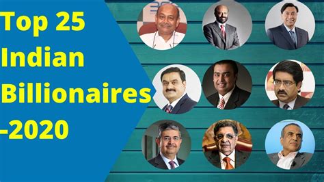 Top 25 Indian Billionaires 2020 Top Most Billionaires In India 2020