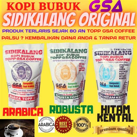 Kopi Bubuk Murni ASLI SIDIKALANG 250G Medan ORIGINAL Lazada Indonesia