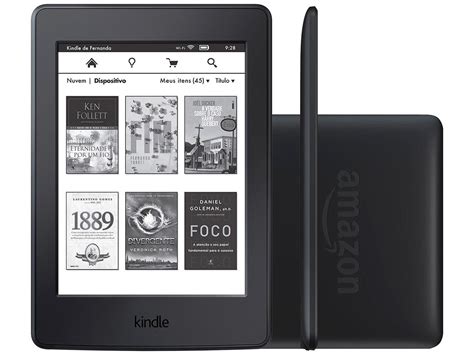 Kindle Paperwhite Amazon Tela Gb Wi Fi Luz Embutida Preto Kindle