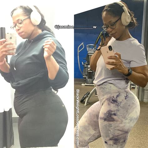 Jasmine Lost 80 Pounds Black Weight Loss Success