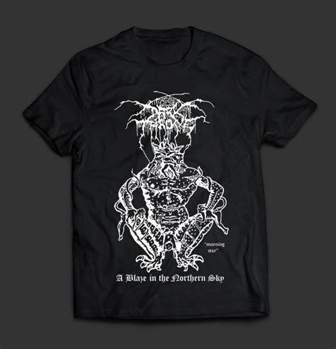 Darkthrone A Blaze In The Northern Sky Morning Star Merch T