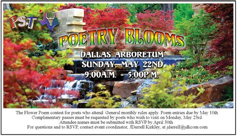 Events The Poetry Society Of Texas