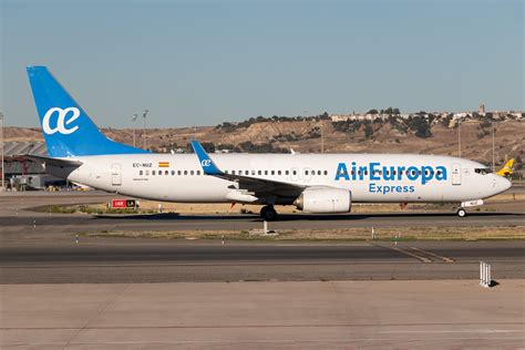 EC NUZ Air Europa Express Boeing 737 8GP WL Madrid Bara Flickr