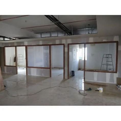 Gypsum Office Partition At Rs 150square Feet Wall Partition In