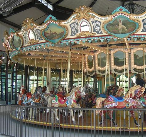 Crescent Park Looff Carousel East Providence Ri The Century Old