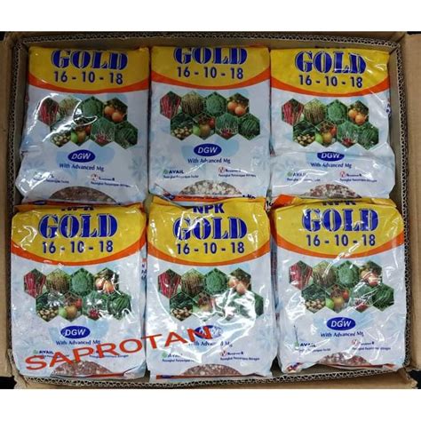 Jual Npk Dgw Gold Kg Pupuk Npk Buah Limited Shopee Indonesia