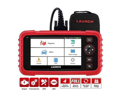 Launch Crp X Obd Scanner Code Reader For Engine Transmission Abs Srs