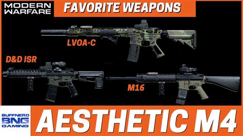 Top 5 Aesthetic M4 Builds Favorite Weapons Call Of Duty Modern