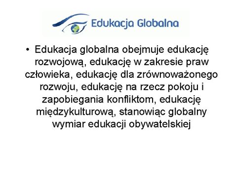 Edukacja Globalna W Szkole Podstawowej Czym Jest Edukacja