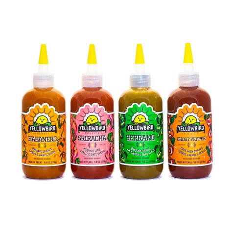 Yellowbird Organic Hot Sauce Set Multi Provisions Huckberry