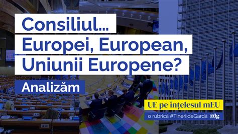 Ue Pe N Elesul Meu Consiliul Europei European Uniunii Europene