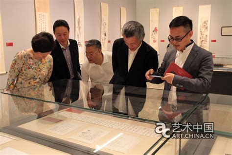 “学艺融通”饶宗颐百岁艺术展在国博开幕 艺术中国