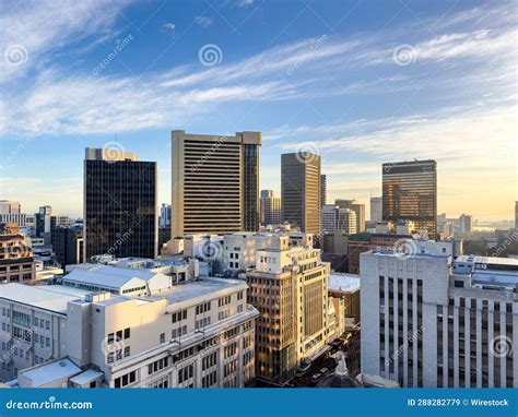 Aerial View of Cape Town Cityscape Editorial Stock Image - Image of ...