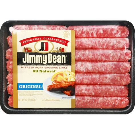 Jimmy Dean Pork Sausage Links, Original (14 each) - Instacart