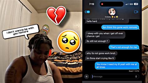 Breaking Up With My Girlfriend Through Text Prank She Almost Cried Youtube