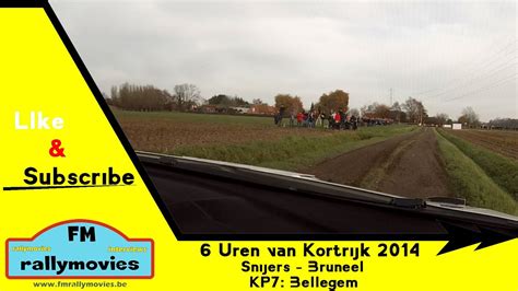 Uren Van Kortrijk Onboard Snijers Ss Bellegem Hd Youtube