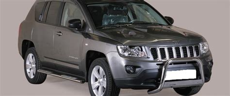 Frontschutzbügel Edelstahl Jeep Compass ab 2011 2017 Fortec 4x4