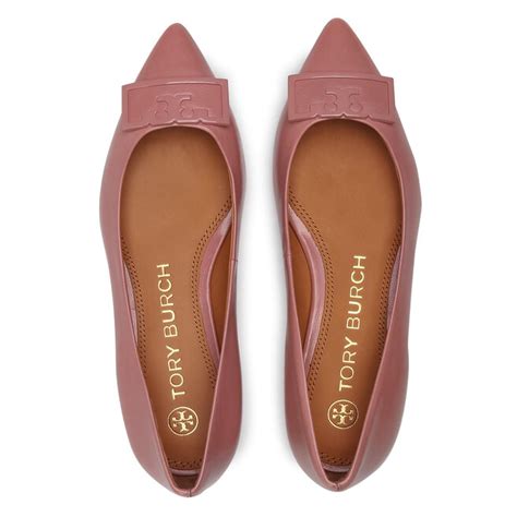 Κλειστά παπούτσια Tory Burch Gigi 20mm Pointy Toe Flat 80667 Rosa 666